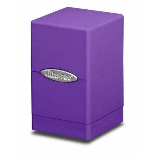 Ultra Pro Satin Tower Deck Box - Purple