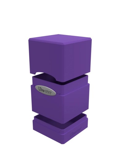 Ultra Pro Satin Tower Deck Box - Purple