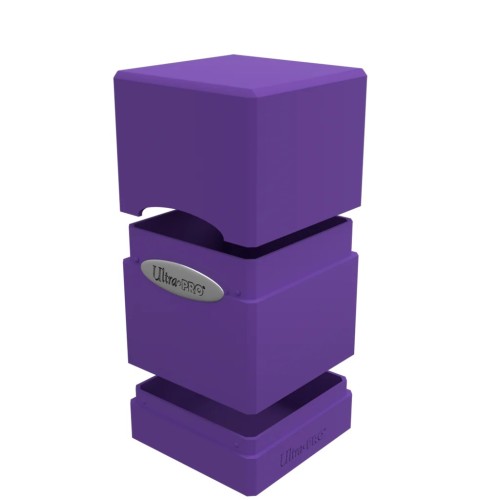 Ultra Pro Satin Tower Deck Box - Purple