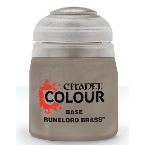 Citadel Base - Runelord Brass Χρώμα Μοντελισμού (12ml)