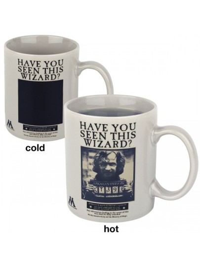 Κούπα Harry Potter - Wanted Sirius Black Heat Change Mug