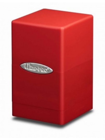 Ultra Pro Satin Tower Deck Box - Red