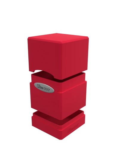 Ultra Pro Satin Tower Deck Box - Red