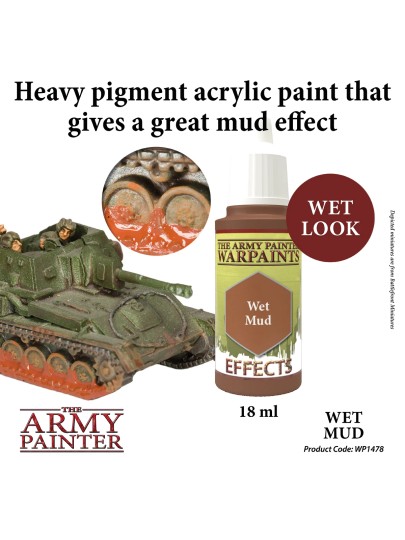 The Army Painter - Wet Mud Χρώμα Μοντελισμού (18ml)