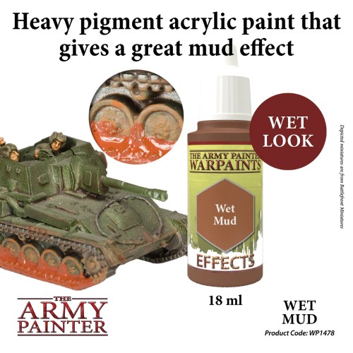 The Army Painter - Wet Mud Χρώμα Μοντελισμού (18ml)