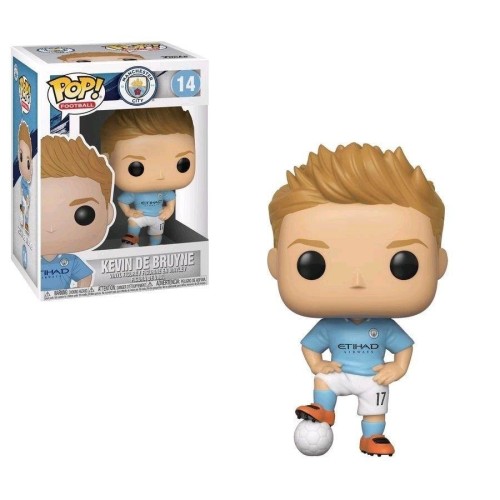 Funko POP! Football EPL: Manchester City - Kevin De Bruyne #14 Figure