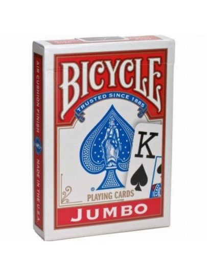 Τράπουλα Bicycle - Jumbo (Red)