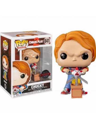 Φιγούρα Funko POP! Child's Play 2 - Chucky (With Buddy & Scissors) #841 (Exclusive)