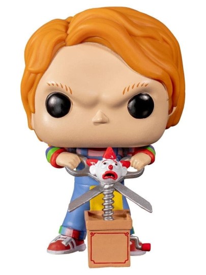 Φιγούρα Funko POP! Child's Play 2 - Chucky (With Buddy & Scissors) #841 (Exclusive)