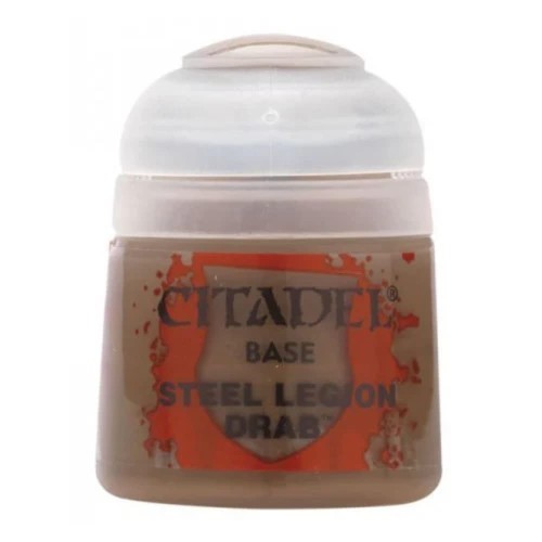 Citadel Base - Steel Legion Drab Χρώμα Μοντελισμού (12ml)