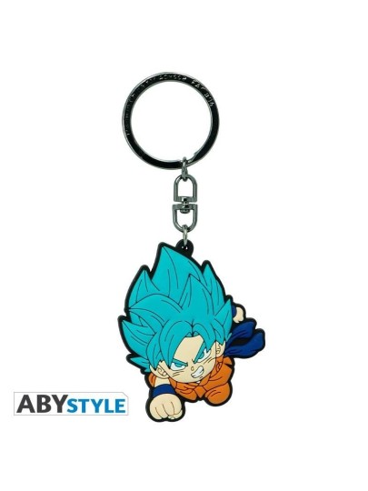 Μπρελόκ Dragon Ball Super - Super Saiyan Blue Goku Rubber Keychain