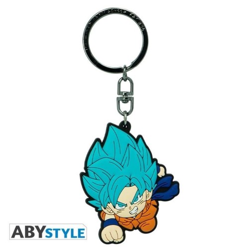 Μπρελόκ Dragon Ball Super - Super Saiyan Blue Goku Rubber Keychain