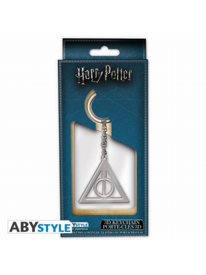 Μπρελόκ Harry Potter - Deathly Hallows 3D Metal Keychain