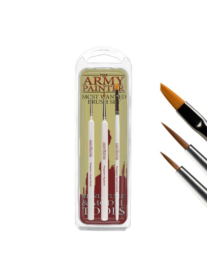 The Army Painter - Wargamer Most Wanted Brush Set