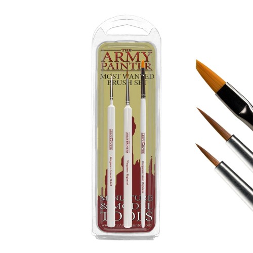 The Army Painter - Wargamer Most Wanted Brush Set