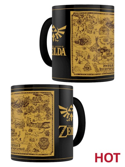 Κούπα Legend of Zelda - Map Heat Change Mug