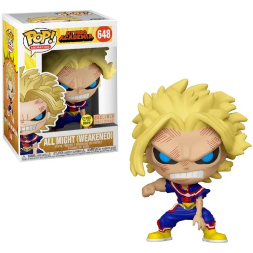 Φιγούρα Funko POP! My Hero Academia - Weakened All Might (GITD) #648 (Exclusive)