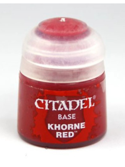 Citadel Base - Khorne Red Χρώμα Μοντελισμού (12ml)