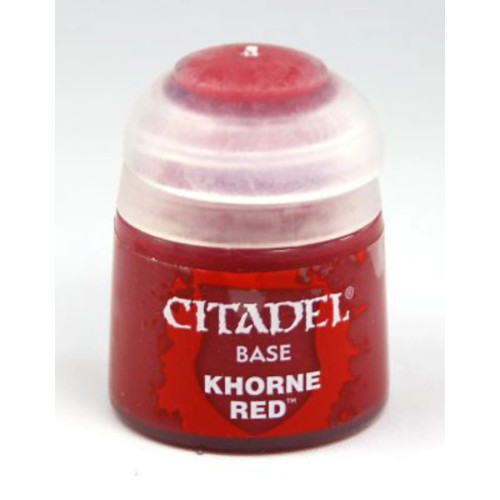 Citadel Base - Khorne Red Χρώμα Μοντελισμού (12ml)