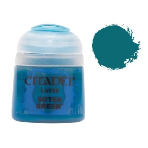 Citadel Layer - Sotek Green Χρώμα Μοντελισμού (12ml)