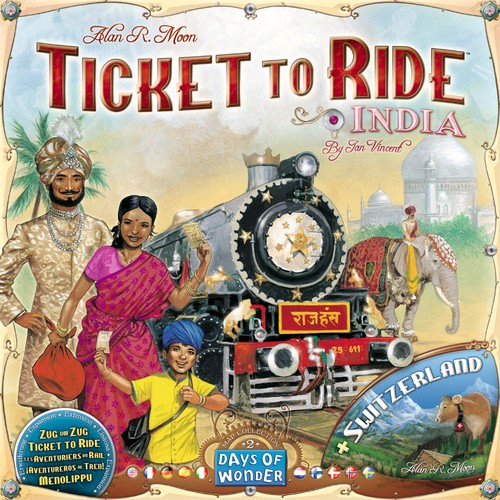 Ticket To Ride: India & Switzerland (Expansion)
