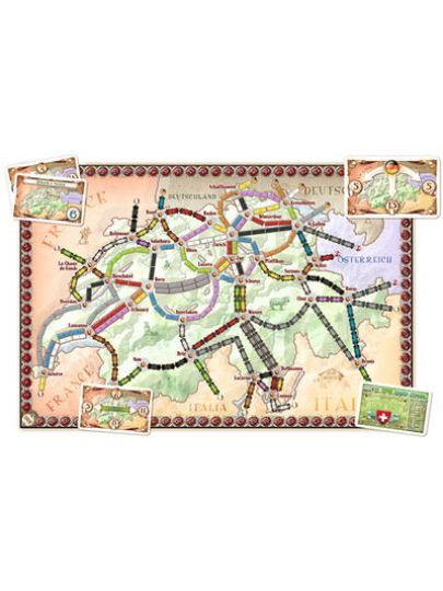Ticket To Ride: India & Switzerland (Expansion)