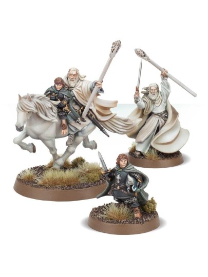 Middle-Earth Strategy Battle Game - Gandalf the White and Peregrin Took