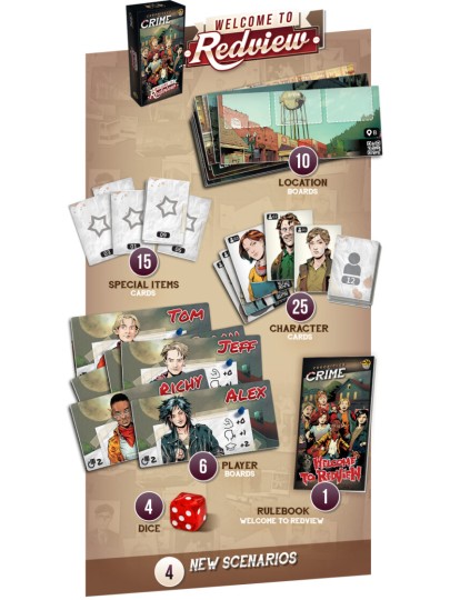 Chronicles of Crime: Welcome to Redview (Expansion)