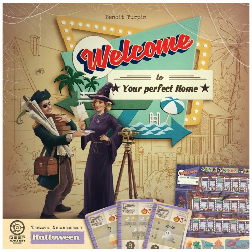 Επιτραπέζιο Παιχνίδι Welcome To...: Halloween Thematic Neighborhood (Expansion)