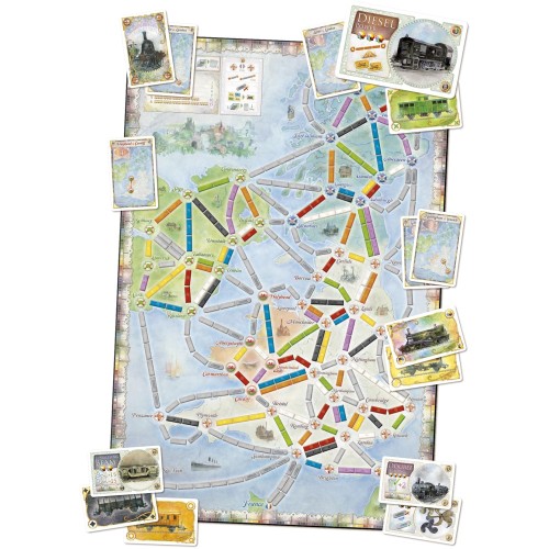 Ticket to Ride: United Kingdom & Pennsylvania (Expansion)