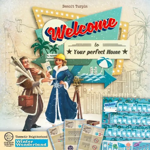 Επιτραπέζιο Παιχνίδι Welcome To...: Winter Wonderland Thematic Neighborhood (Expansion)