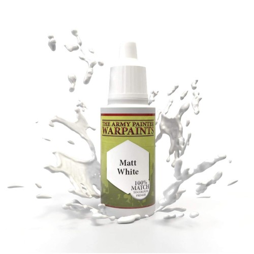 The Army Painter - Matt White Χρώμα Μοντελισμού (18ml)