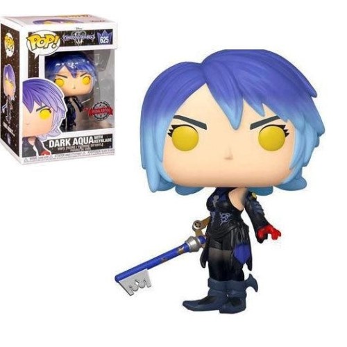 Funko POP! Kingdom Hearts - Dark Aqua with Keyblade #625 Figure (Exclusive)