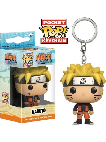 Funko Pocket POP! Μπρελόκ Naruto Shippuden - Naruto Φιγούρα