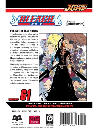 Bleach Vol. 61