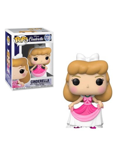 Funko POP! Cinderella - Cinderella in Pink Dress #738 Figure
