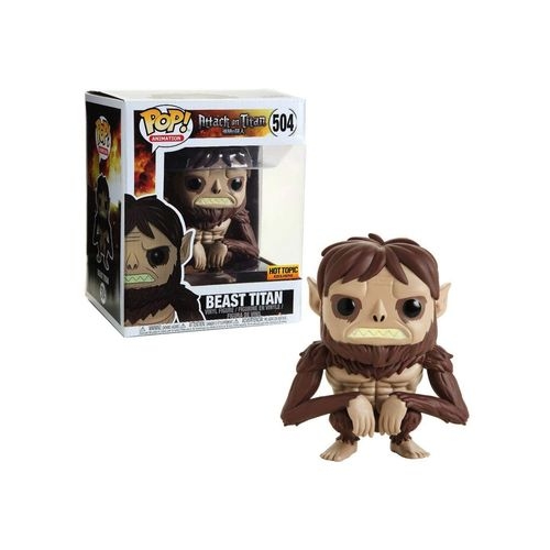 Φιγούρα Funko POP! Attack On Titan - Beast Titan #504 Oversized (Hot Topic Exclusive) PopShield Armor - Hard Protector