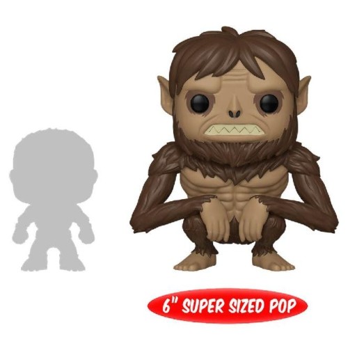 Φιγούρα Funko POP! Attack On Titan - Beast Titan #504 Oversized (Hot Topic Exclusive) PopShield Armor - Hard Protector