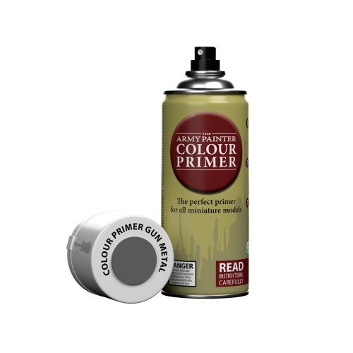 The Army Painter - Colour Primer Gun Metal Χρώμα Μοντελισμού (400ml)