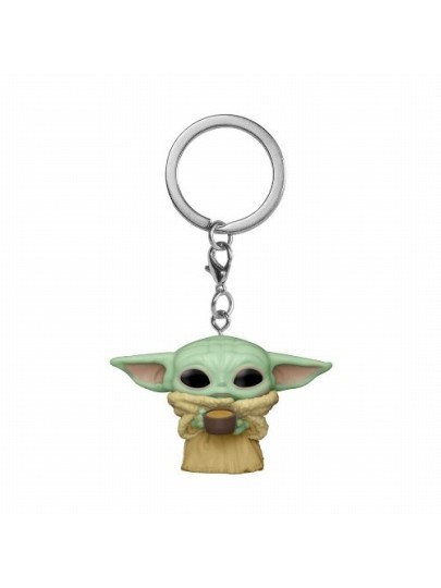 Funko Pocket POP! Keychain Star Wars: The Mandalorian - The Child with Cup Figure