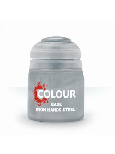 Citadel Base - Iron Hands Steel Χρώμα Μοντελισμού (12ml)