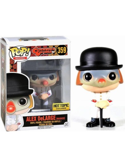 Funko POP! Clockwork Orange - Alex DeLarge (Masked) #359 Figure (Exclusive)