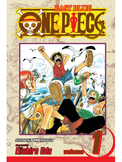 Τόμος Manga One Piece Vol. 01 (New Printing)