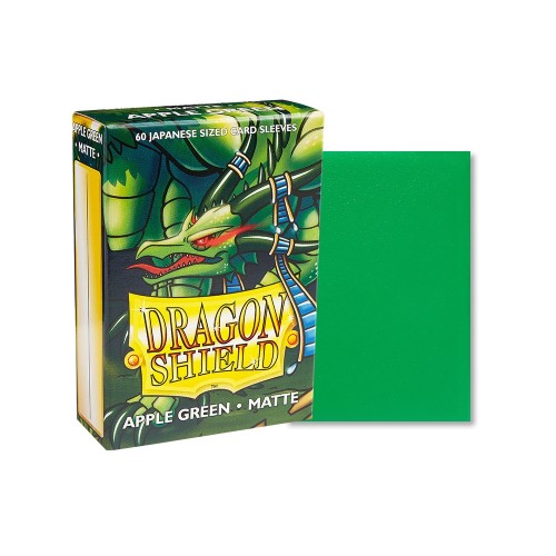 Dragon Shield Sleeves Japanese Small Size - Matte Apple Green (60 Sleeves)