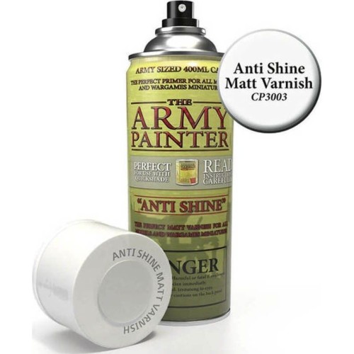 The Army Painter - Anti-Shine Matt Varnish Χρώμα Μοντελισμού (400ml)