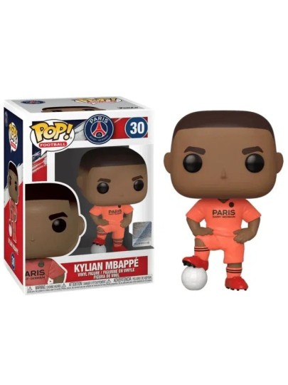 Φιγούρα Funko POP! Football: Paris Saint-Germain - Kylian Mbappe (Away Kit) #30