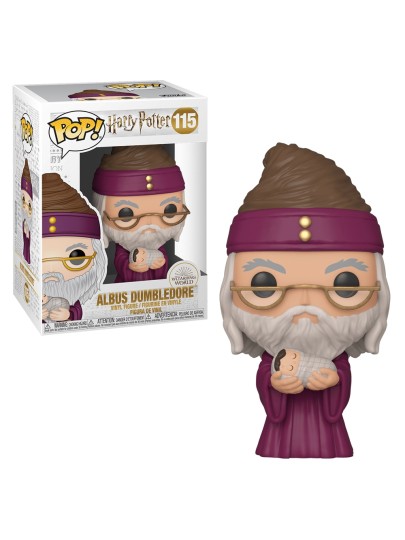 Funko POP! Harry Potter - Dumbledore with Baby Harry #115 Figure