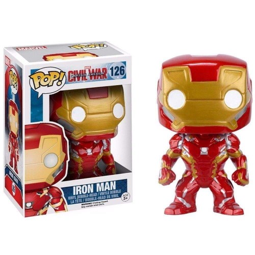Funko POP! Captain America 3: Civil War - Iron Man #126 Φιγούρα