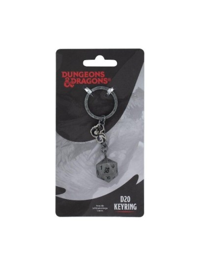 Μπρελόκ Dungeons & Dragons - Dice 3D Metal Keychain