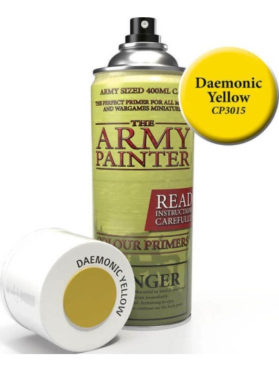 The Army Painter - Base Primer Demonic Yellow Χρώμα Μοντελισμού (400ml)